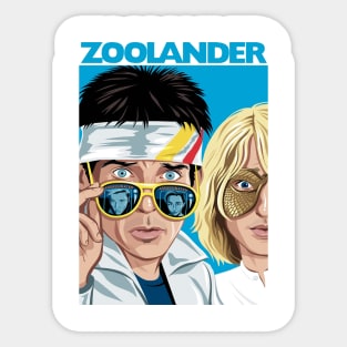 Zoolander Sticker